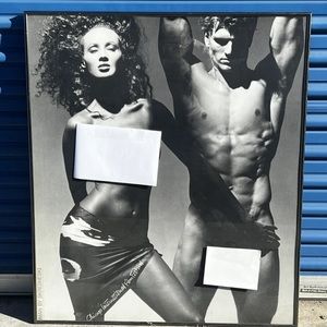 Vintage Iman Mark Skrebnesk Poster Chicago Film